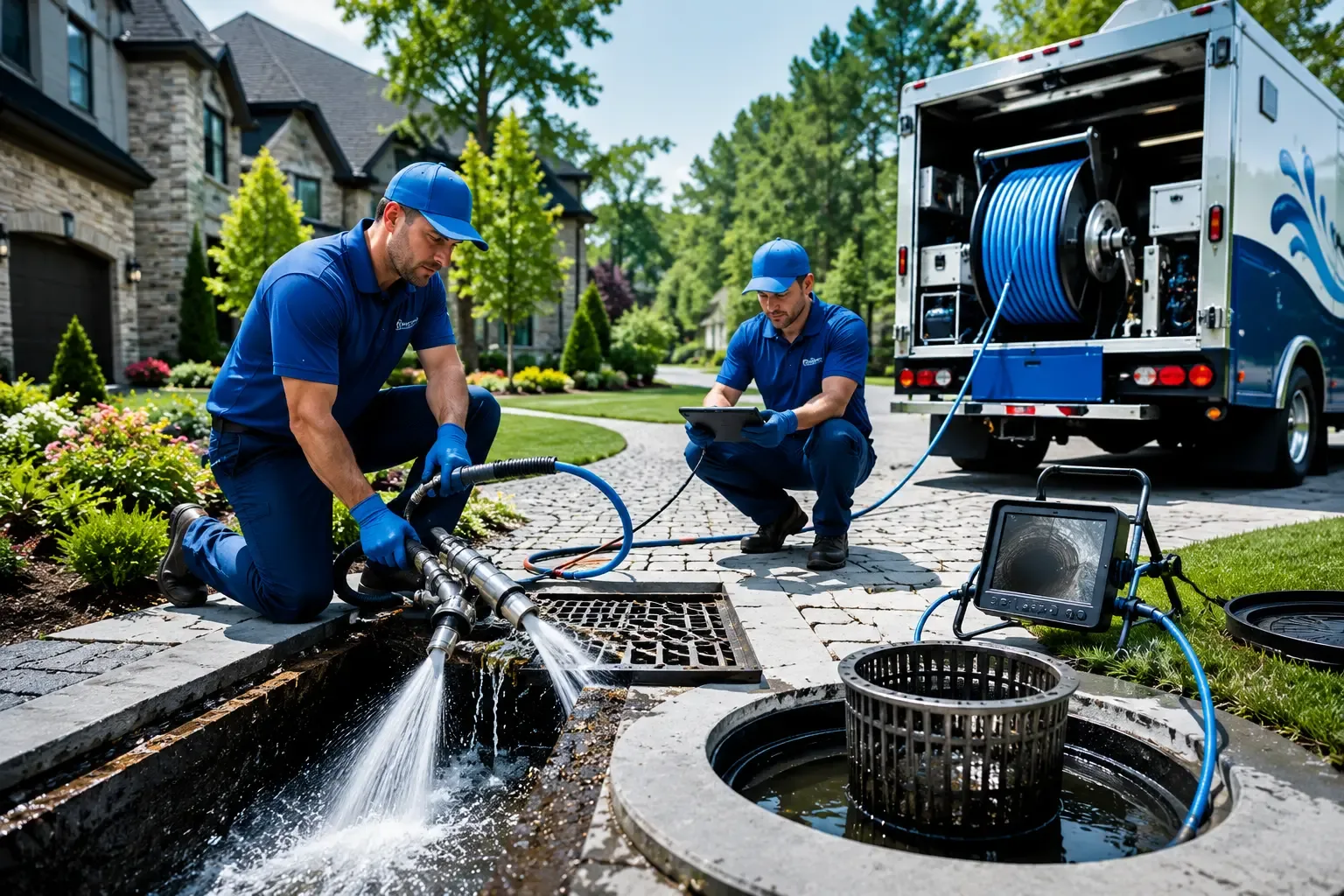 Local outdoor drain cleaning professionals in Howard, KS